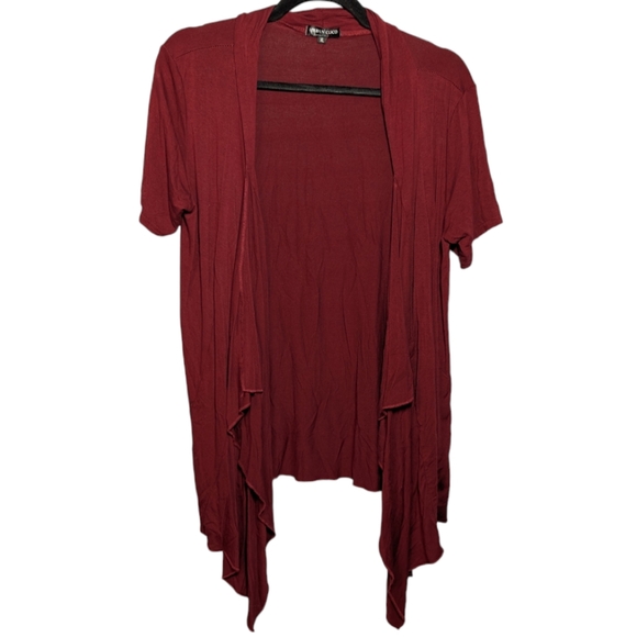 Urban Coco Short Sleeve Open Front Cardigan XL ❤️ Effortless & Comfy - Picture 7 of 15